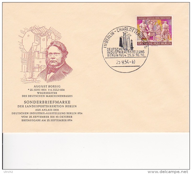 Berlin - FDC - Mi.-Nr. 125 - Andere & Zonder Classificatie