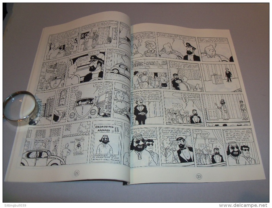 Tintin Et L' ALPH-ART. Editions RAMO NASH. Genève. 1988. PASTICHE Hors Commerce. COLLECTION ! - Tintin