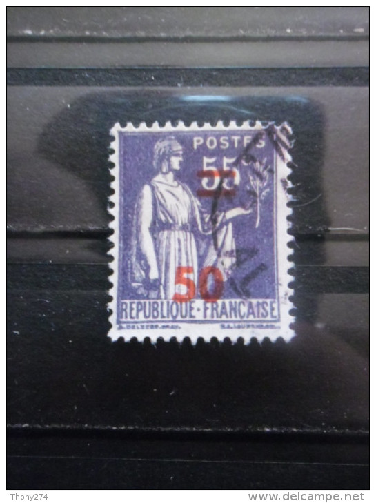 FRANCE Type Paix N°478 Oblitéré - 1932-39 Peace