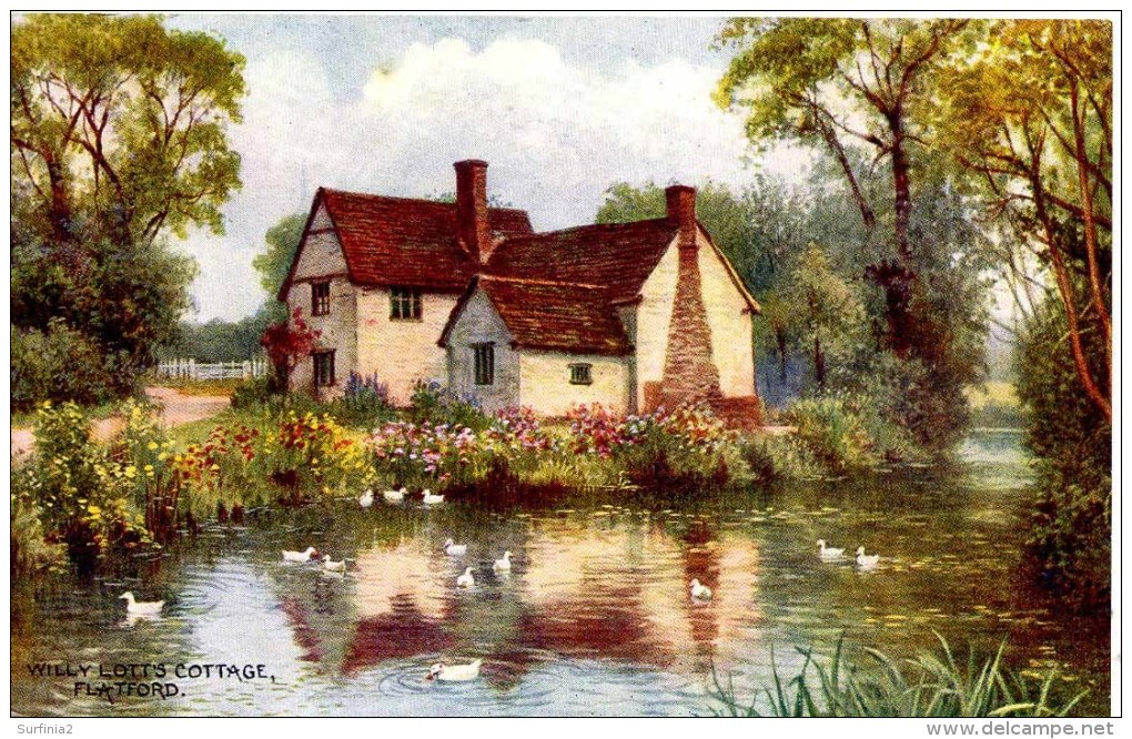 SALMON ART CARD - CARRUTHERS - 4280 -   WILLY LOTT'S COTTAGE, FLATFORD - Other & Unclassified