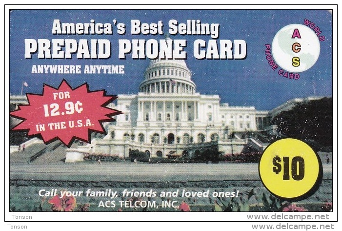 United States, US-ACS-08, America´s Best Selling - Capitol Hill, 2 Scans. - Andere & Zonder Classificatie
