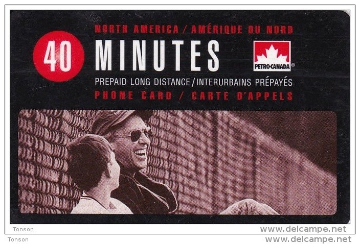 Canada, Petro Canada, 40 Minuttes, Magnetic Or Pin Code  2 Scans. - Kanada