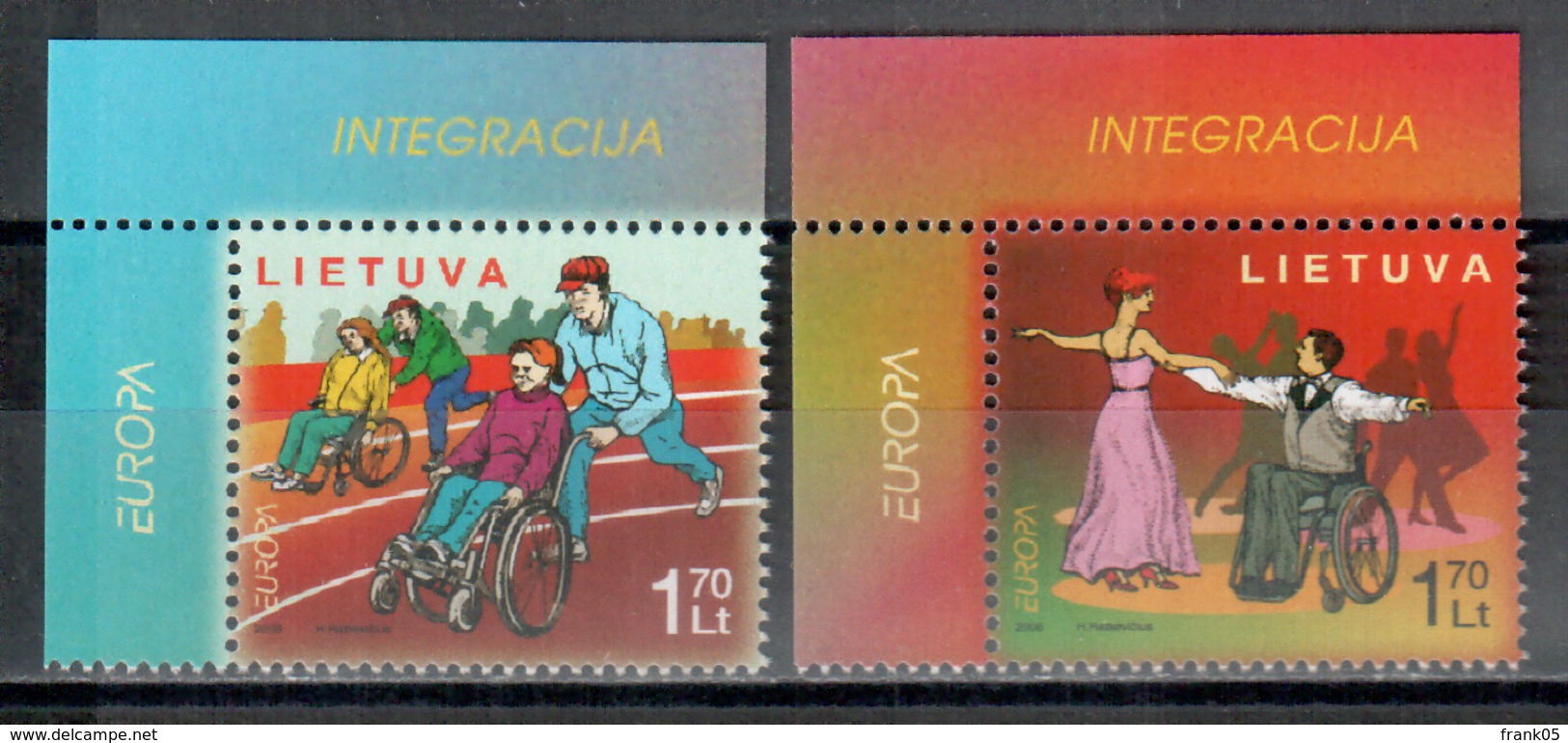 Litauen / Lithuania / Lituanie 2006 Satz/set EUROPA ** - 2006