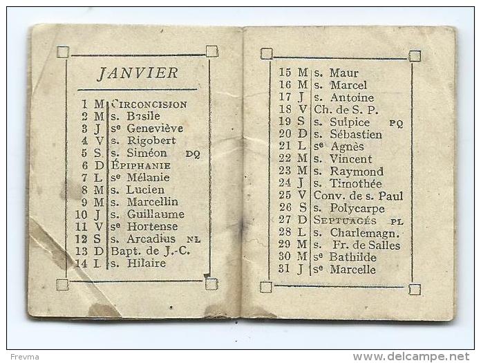 Calendrier 1918 - Autres & Non Classés