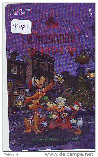 Japan Telefonkarte DISNEY Weihnachten * 110-161161 - CHRISTMAS FANTASY 1994 Phonecard (4284) TC Japon Métal NOEL - Disney