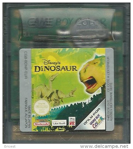 - JEU GAME BOY COLOR DISNEY DINOSAUR (GAME BOY COLOR, GBA) - Game Boy Color