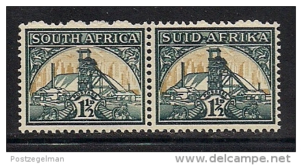 SOUTH AFRICA UNION, 1941, Mint  Never Hinged Stamp(s), 1 1/2d  Goldmine Horizontal Pair Nrs 79-80 #325 - Unused Stamps
