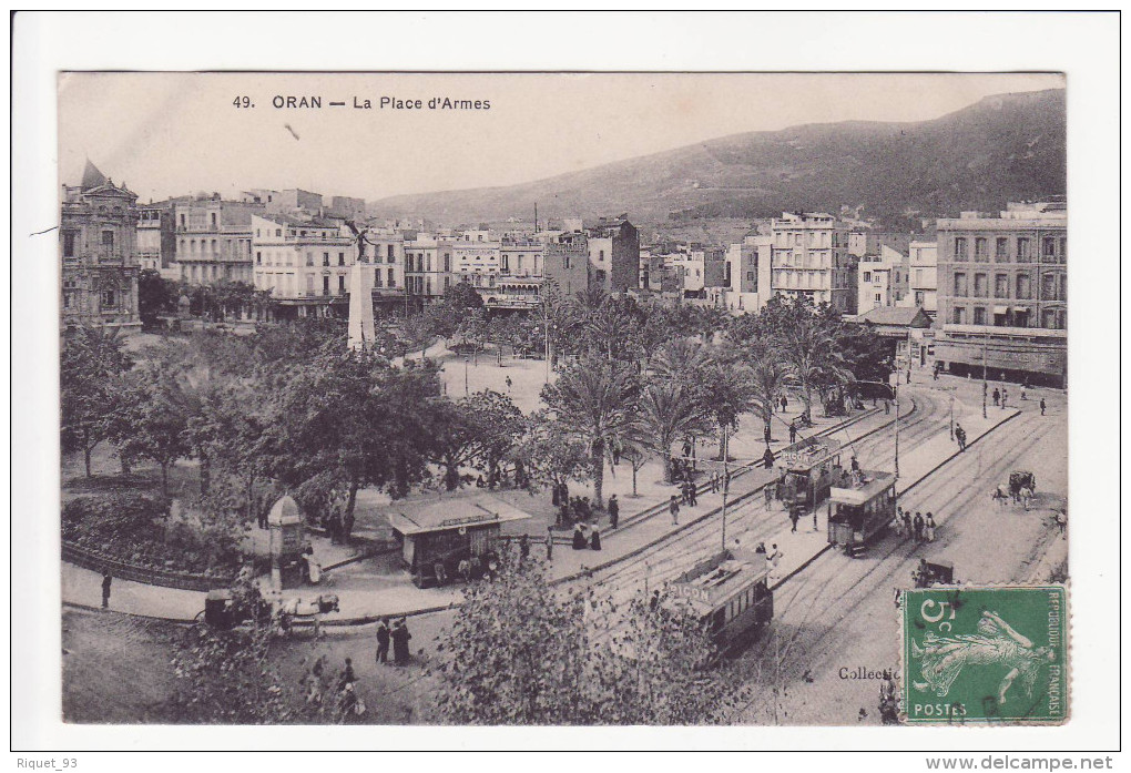 49 - ORAN - La Place D'Armes - Oran