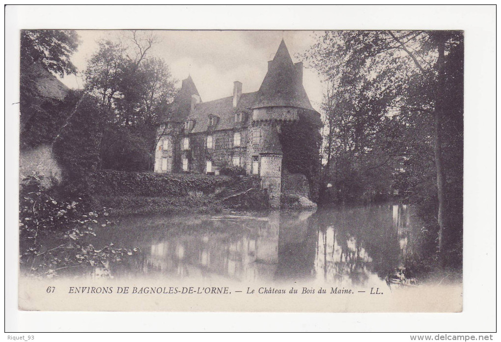 67 - Environs De BAGNOLES-DE-L´ORNE - Le Château Du Bois Du Maine - LL - Other & Unclassified