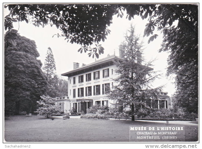 93. Gf. MONTREUIL. Musée De L'Histoire. Château De Montreau - Montreuil