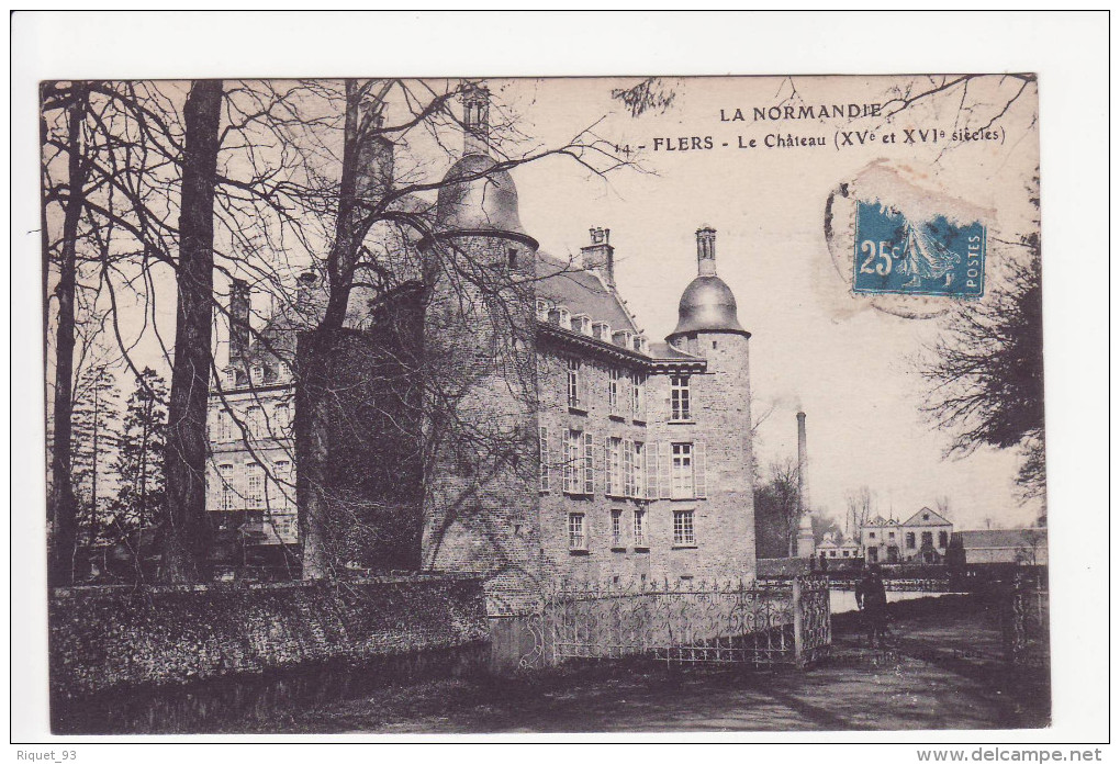 14 - FLERS - Le Château (XVè Et XVIè Siècle) - Flers