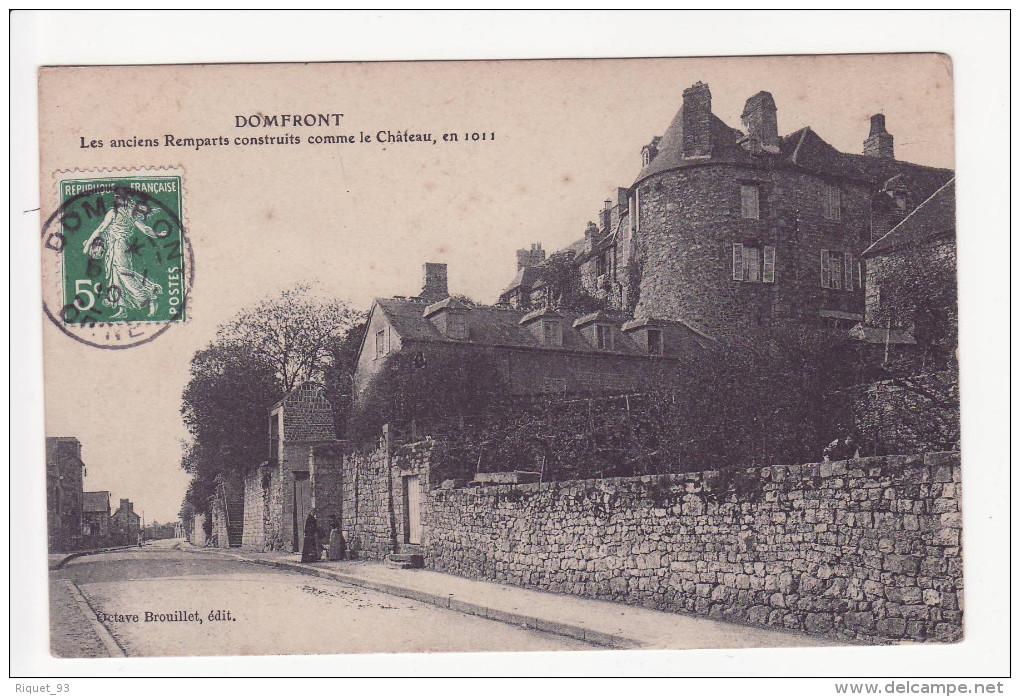 DOMFRONT - Les Anciens Remparts Construits Comme Le Château, En 1011 - Domfront
