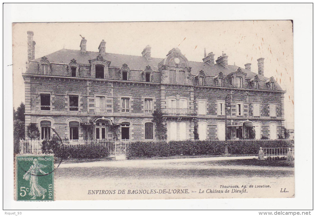 Environs De BAGNOLES-DE-L'ORNE - Le Château De Dieufit - LL - Autres & Non Classés