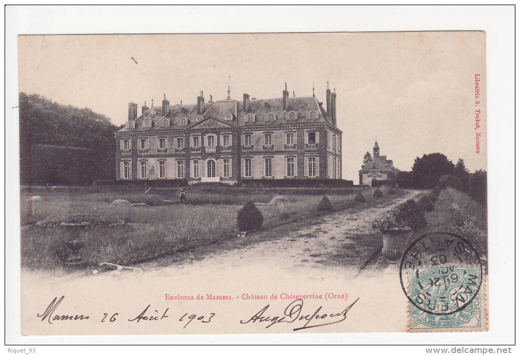 Environs De Mamers - Château De Chèreperrine - Sonstige & Ohne Zuordnung