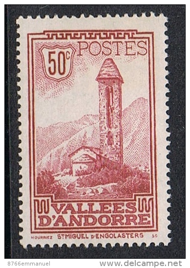 ANDORRE N°35 N* - Neufs