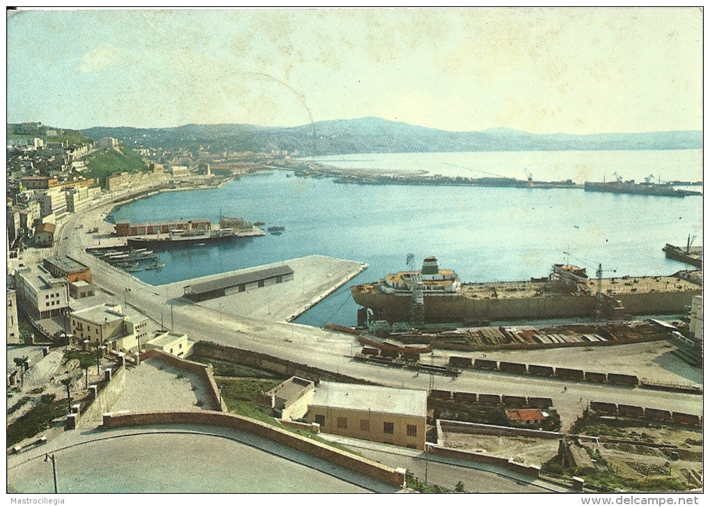 ANCONA  Panorama  Porto   Nave Ship - Ancona