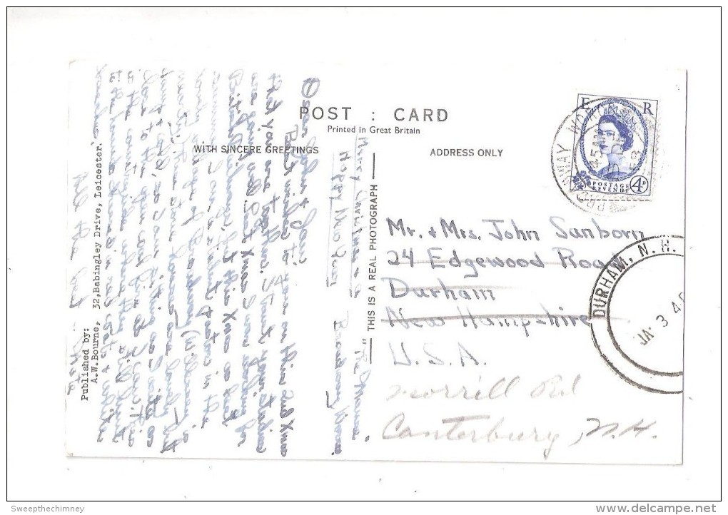 RP WILLERSEY VILLAGE Nr EVESHAM GLOUCESTERSHIRE USED POSTMARK REDIRECTED INTEREST POSTAL HISTORY - Other & Unclassified