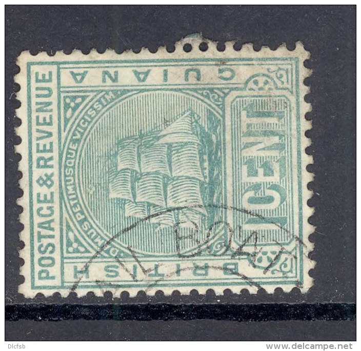 BRITISH GUIANA, Postmark &acute;MAIL BOAT&acute;on Ship Stamp - Britisch-Guayana (...-1966)