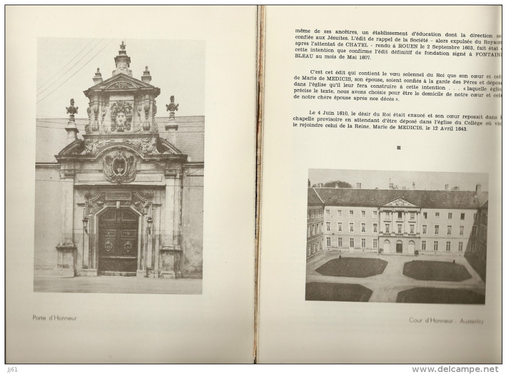 LA FLECHE SON PRYTANEE MILITAIRE 1604 1808 1958 SES ENVIRONS BON ETAT BEAU DOCUMENT 22 PAGES 20 SCANS - Other & Unclassified