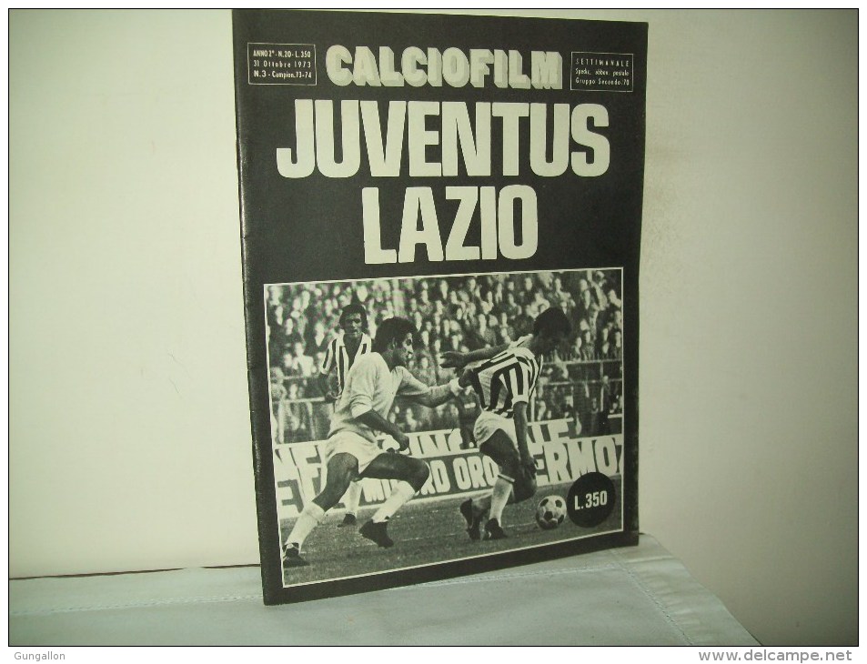 Calciofilm (1973) Anno 2° N. 16  "Juventus - Lazio" - Altri & Non Classificati