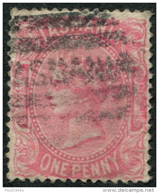 Pays : 461,1 (Tasmanie)  Yvert Et Tellier N° :   35 (o) D 14 - Used Stamps