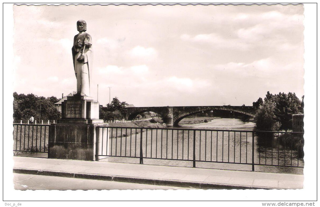 Deutschland - Rheine In Westfalen - Emsbrücke Mit Nepomuk Denkmal - Rheine