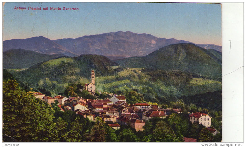 ASTANO  , Monte  Generoso - Astano