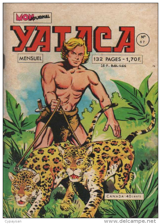 YATACA N° 67 BE MON JOURNAL 01-1974 - Mon Journal