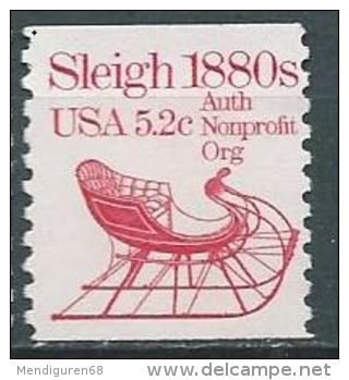 USA 1981 Sleigh 5.2 MNH SC 1900 YV 1468 MI 1614 SG 1871 - Nuovi