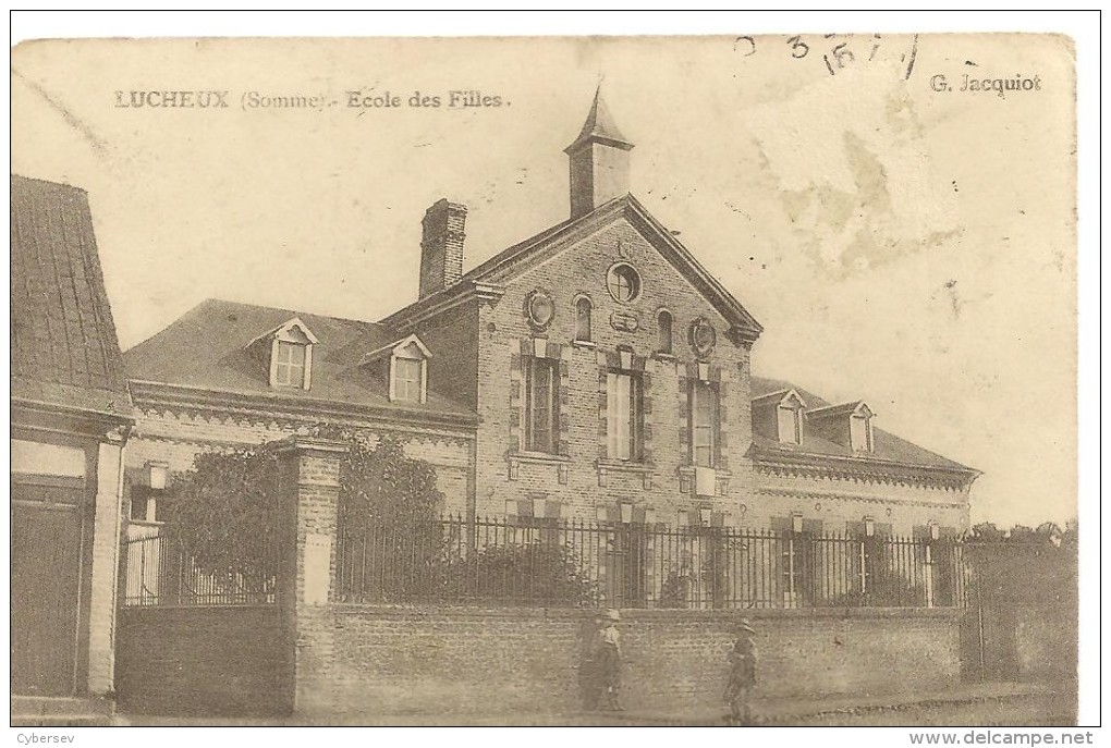 LUCHEUX - Ecole Des Filles - Lucheux