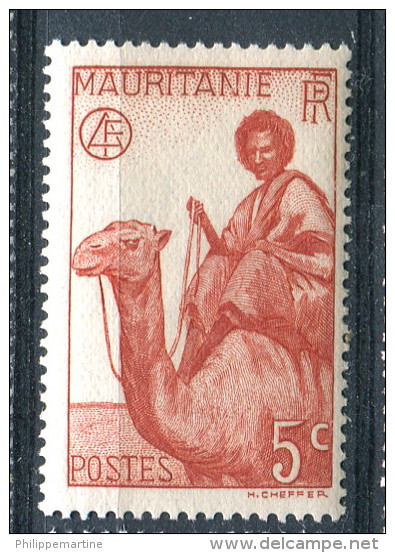 Mauritanie 1938  - YT 77 * - Neufs