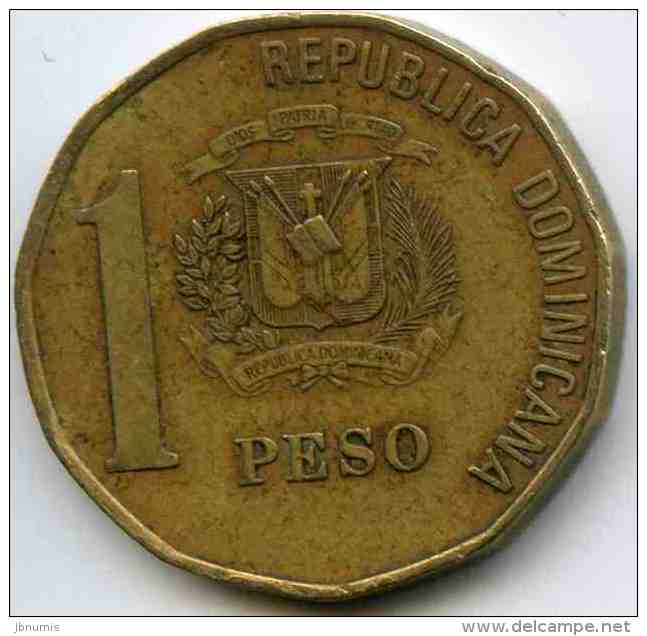 République Dominicaine Dominican Republic 1 Peso 2000 KM 80.2 - Dominicaanse Republiek