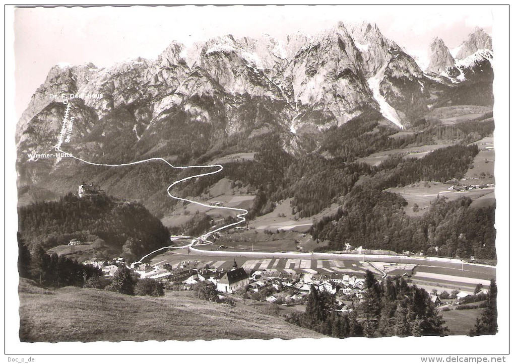 Österreich - Werfen Und Burg - Tennengebirge - Strasse Zum Dr. Friedrich Oedl Haus - Werfen