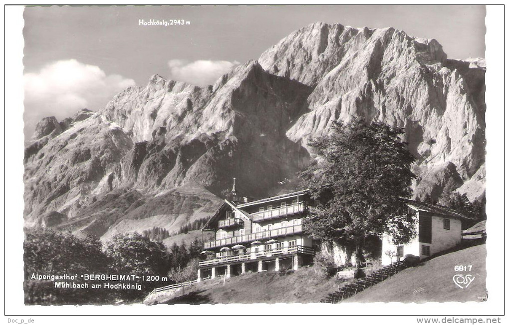 Österreich - Mühlbach Am Hochkönig - Alpengasthof " Bergheimat " - Mühlbach Am Hochkönig