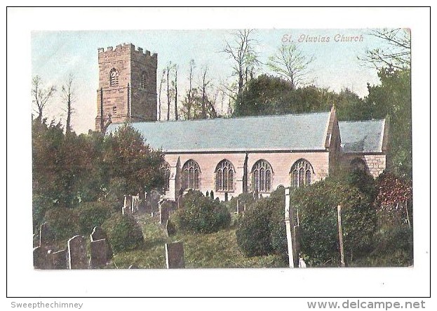 St Gluvias Church Nr Penryn Redruth Postcard Cornwall Argall's Series Unused - Otros & Sin Clasificación