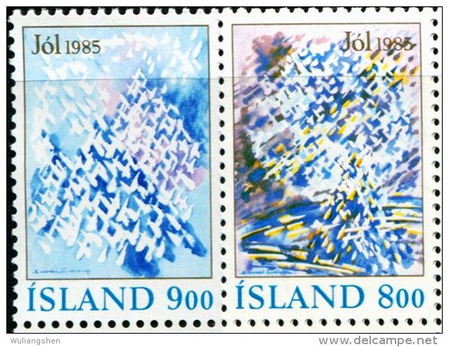 AB0945 Iceland 1985 Christmas 2v MNH - Ongebruikt