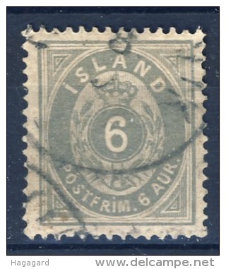 ##C2718. Iceland 1876. Michel 7A (14 X 13½). Cancelled(o) - Used Stamps