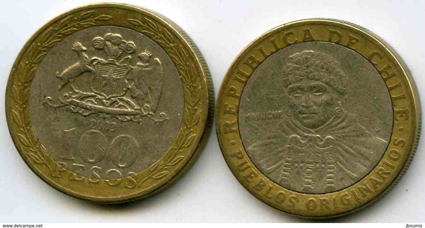 Chili Chile 100 Pesos 2003 KM 236 - Chili