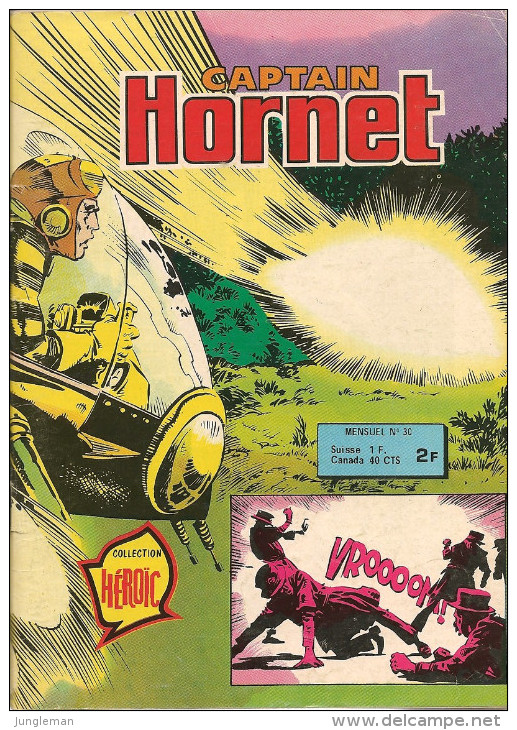 Captain Hornet N° 30 - Editions Arédit - Avec En + Un Récit De Guerre Et Morgyn Le Puissant - Décembre 1978 - BE - Arédit & Artima