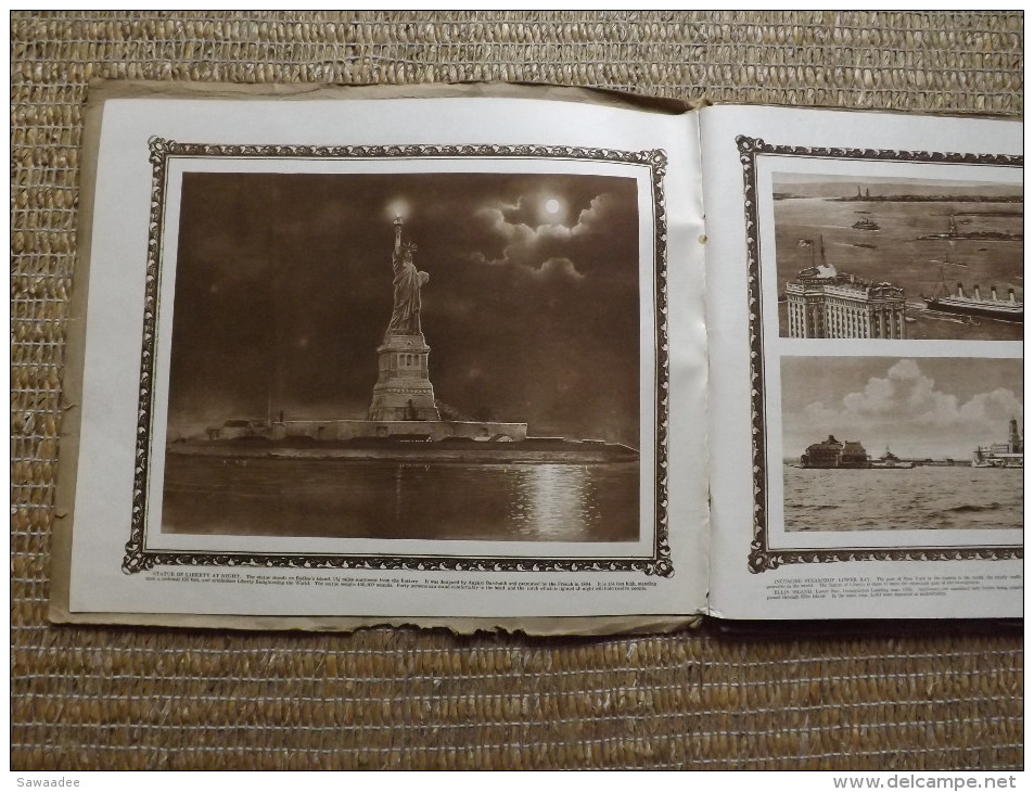 LIVRE - ROTOGRAVURE EDITION - NEW YORK ILLUSTRATED - 1914 - 40 PAGES - PANORAMA DES MONUMENTS ET SITES - North America