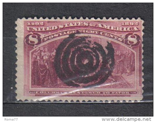 W1085 - STATI UNITI 1893 , Colombo Unificato N. 106 - Used Stamps