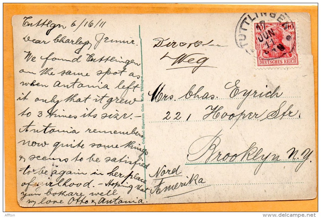 Tuttlingen 1911 Postcard - Tuttlingen