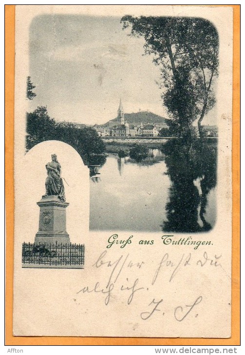 Grus Aus Tuttlingen 1900 Postcard - Tuttlingen