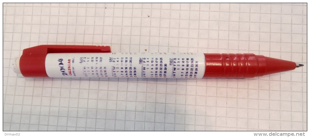 Calendar 2004 / Calendrier - Stylos