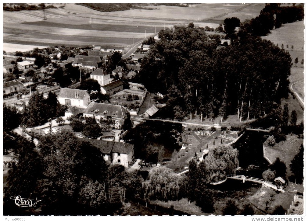 JOUY : Vue Aérienne - Le Château Et Le Parc - Jouy