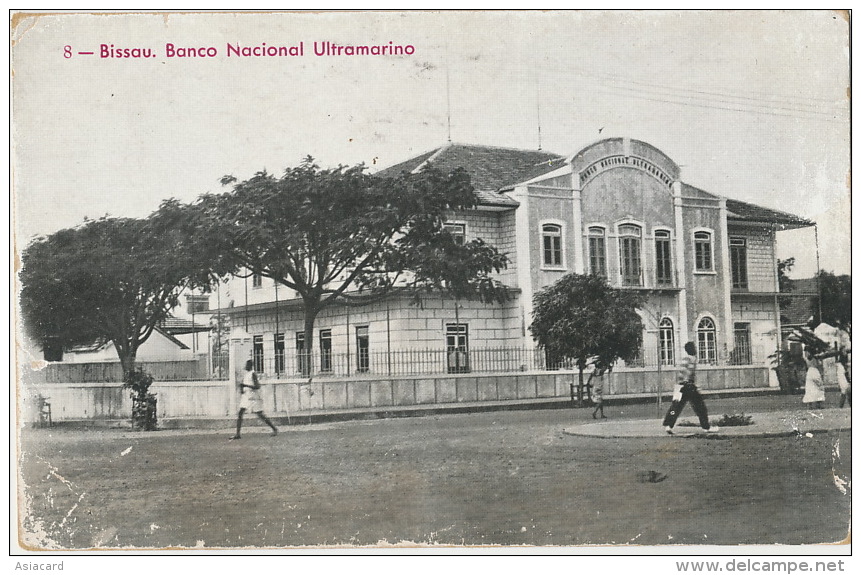 8 Bissau Banco Nacional Ultramarino Banque Bank - Guinea-Bissau