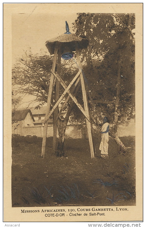 Cote D' Or Clocher De Salt Pont Sonneur De Cloche Bell Ringing - Ghana - Gold Coast