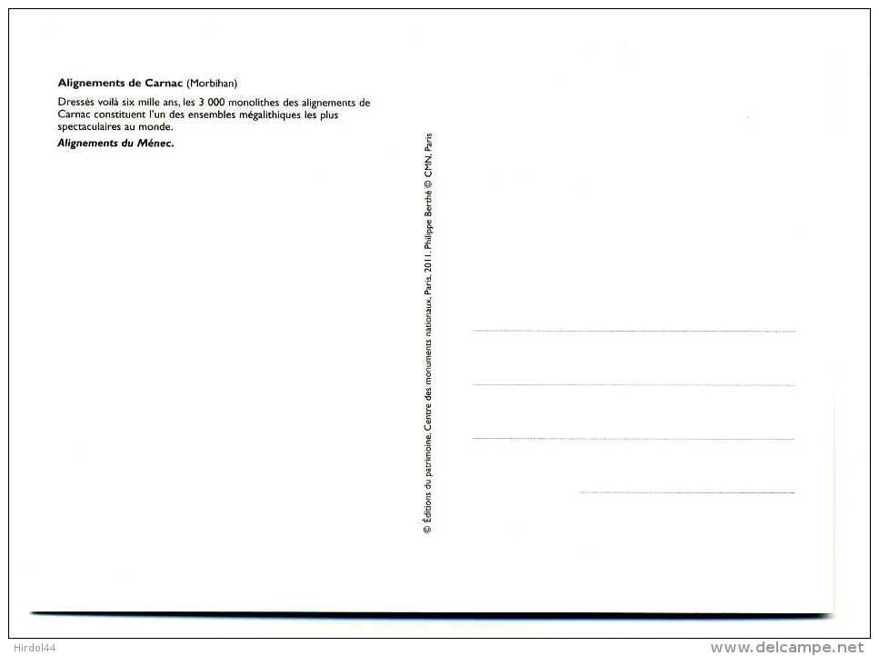 Carnac (56) : Alignements Du Ménec - Dolmen & Menhirs