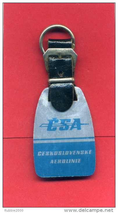 PORTE CLEFS CESKOSLOVENSKE AEROLINE COMPAGNIE AERIENNE TCHECOSLOVAQUE - Advertisements