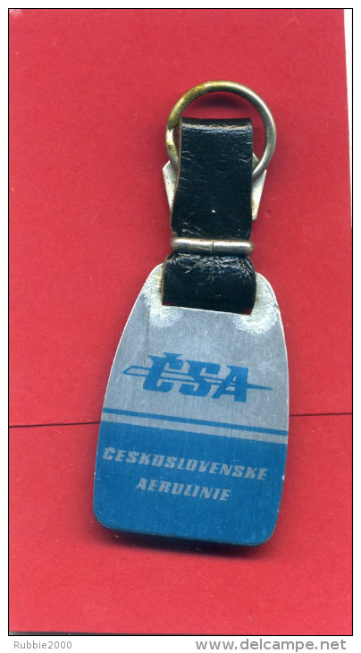 PORTE CLEFS CESKOSLOVENSKE AEROLINE COMPAGNIE AERIENNE TCHECOSLOVAQUE - Advertisements